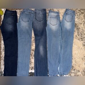 5 pairs of Kancan jeans